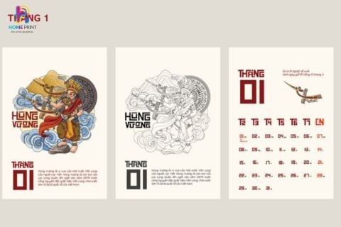 Thiết kế lịch thương hiệu