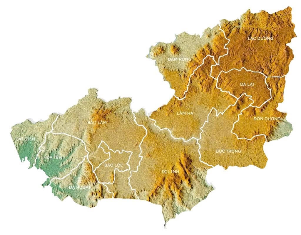 Vị trí địa lý & điều kiện tự nhiên vùng Lạc Dương