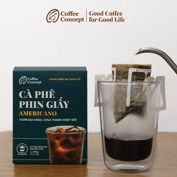 Coffee Concept – Gợi ý cà phê phù hợp cho phin giấy