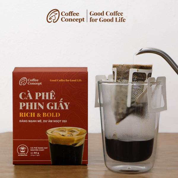 Cà Phê Phin Giấy RICH & BOLD