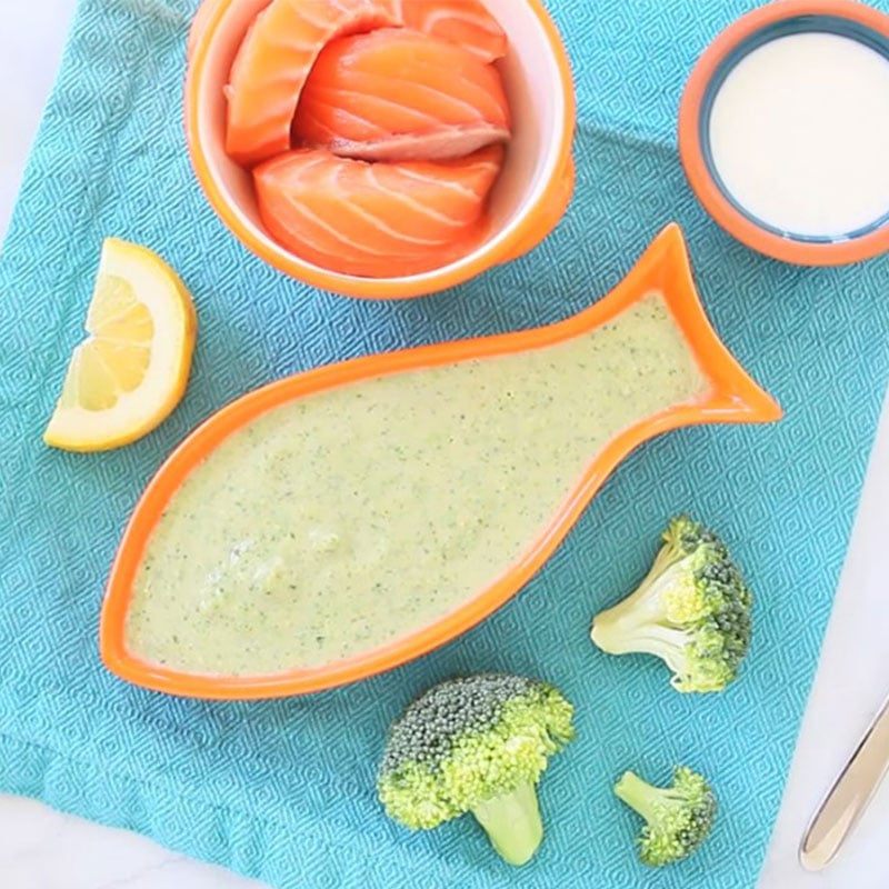 Công Thức Cháo Cá Hồi Cho Bé 6 Tháng Tuổi