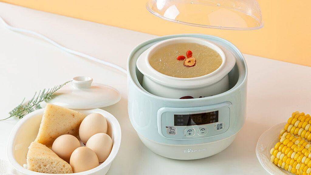 Công Suất Nồi Nấu Chậm Bear Nhỏ Nhưng Mạnh Mẽ