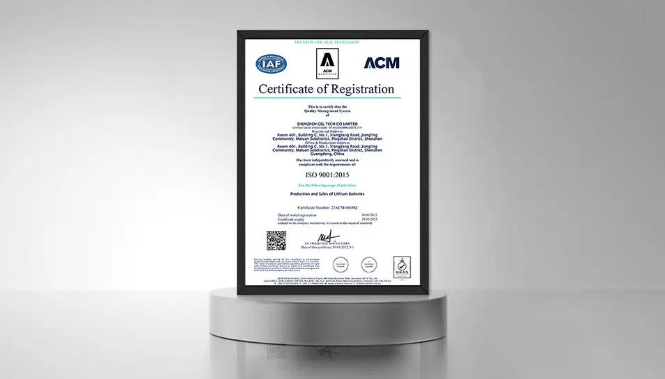 Hàng loạt chứng nhận quốc tế uy tín của GSL