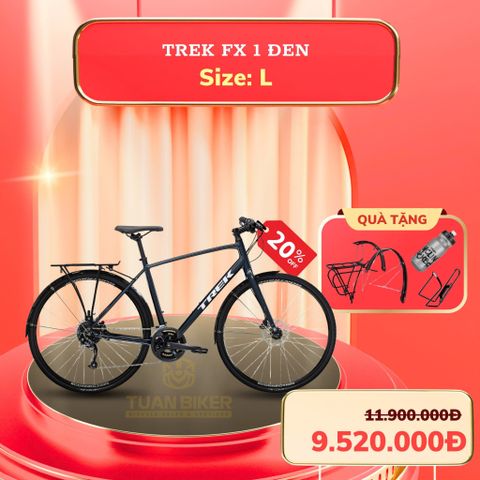 Trek FX 1 (Đen) – Size L: 9.520.000