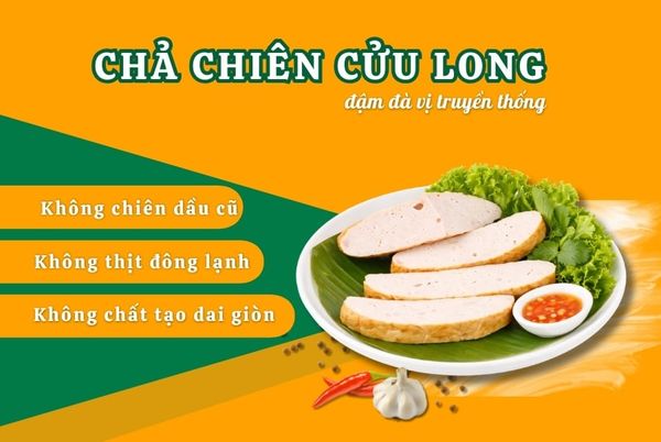 Cha chien Cuu Long thom ngon chuan vi truyen thong