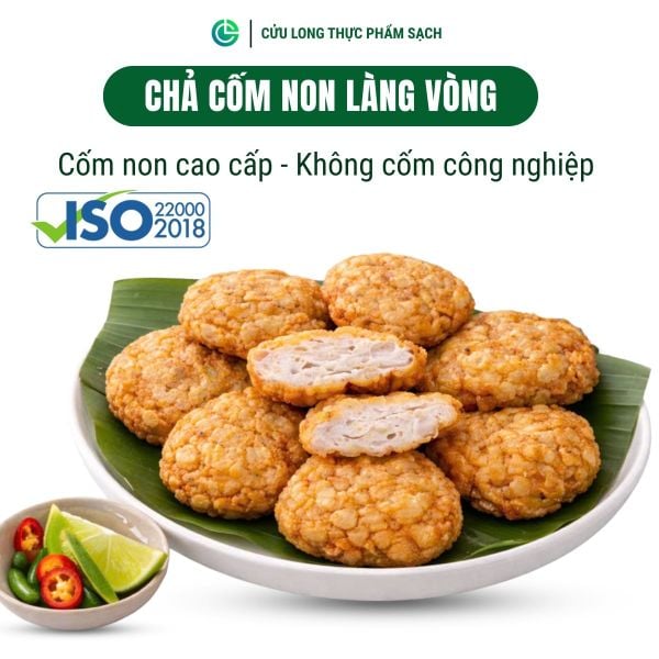 Quy trinh san xuat cha com sach dat chuan quoc te ISO 22000