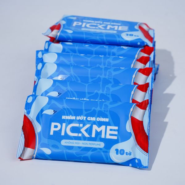 Gia công khăn ướt mini 10 tờ theo yêu cầu - EcoWipes Việt Nam