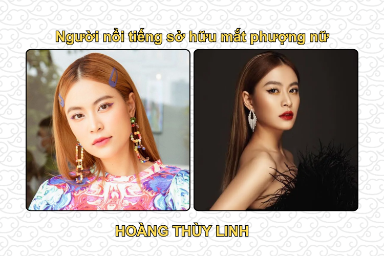 Người nổi tiếng sở hữu mắt phượng nữ