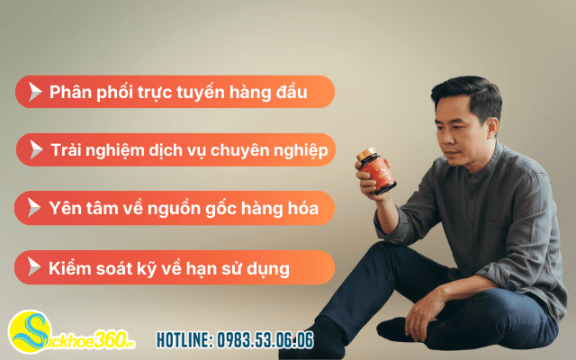 Mua viên uống Mãnh Lực Trường Xuân Plus chính hãng tại Suckhoe360.vn