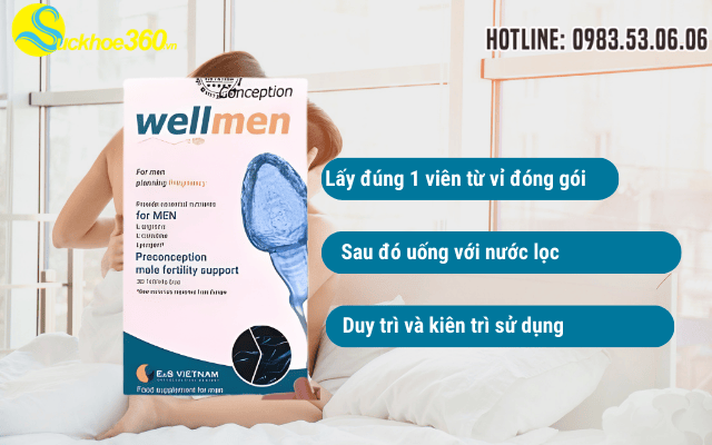 Wellmen Conception dùng để làm gì trước khi tìm hiểu cách sử dụng?