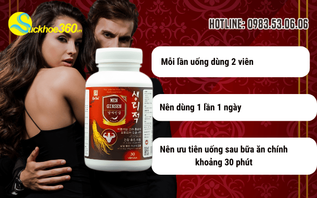 Hướng dẫn cách sử dụng Men Ginsen hiệu quả nhất từ nhà sản xuất
