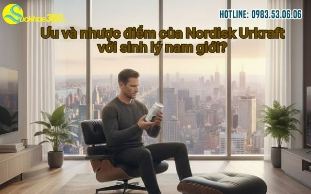 Phân tích ưu và nhược điểm của Nordisk Urkraft với sinh lý nam giới