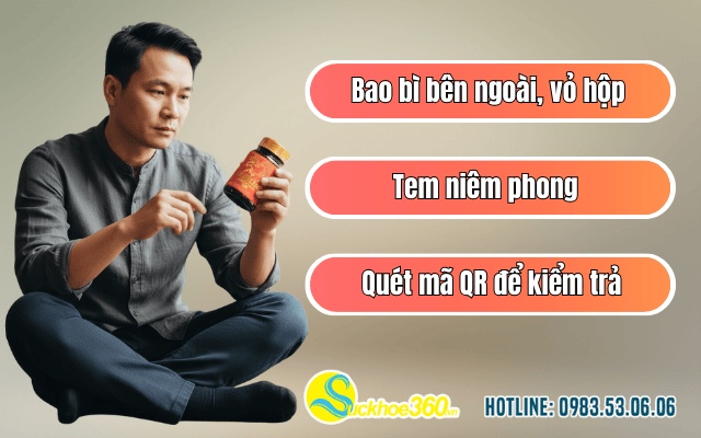 Cách nhận biết viên uống Mãnh Lực Trường Xuân Plus chính hãng