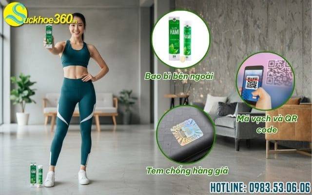 Cách phân biệt viên sủi giảm cân Slim Hami thật và giả