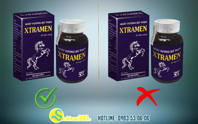 Cách phân biệt viên uống Xtramen thật và giả