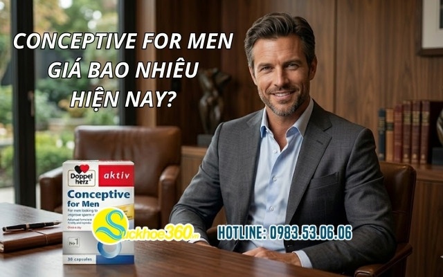 Conceptive For Men giá bao nhiêu hiện nay?