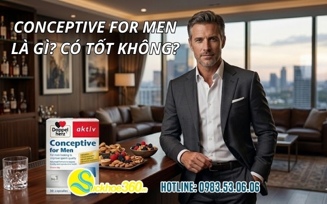 Conceptive For Men là gì? Có tốt không?