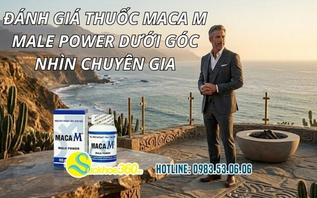 Đánh giá thuốc Maca M Male Power dưới góc nhìn chuyên gia