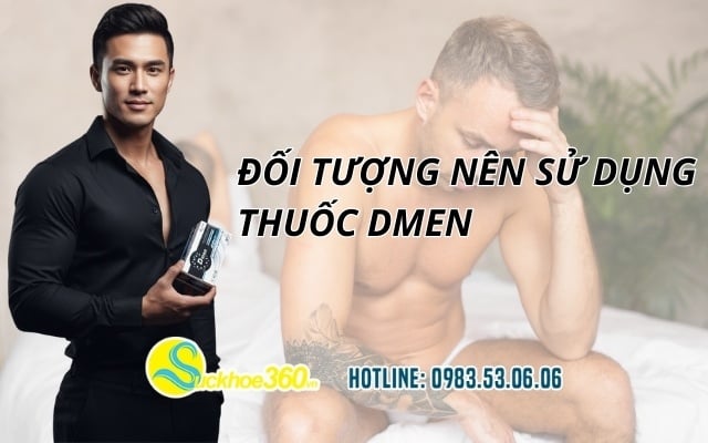Đối tượng nên sử dụng thuốc Dmen