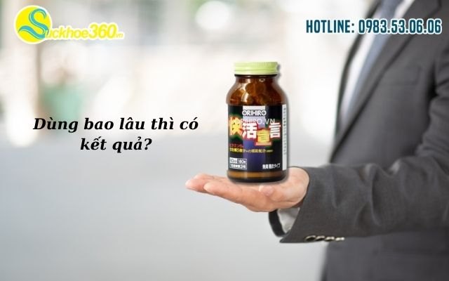 Dùng bao lâu thì có kết quả?