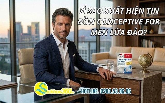 Vì sao xuất hiện tin đồn Conceptive For Men lừa đảo?