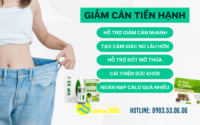 Công dụng của giảm cân tiến hạnh