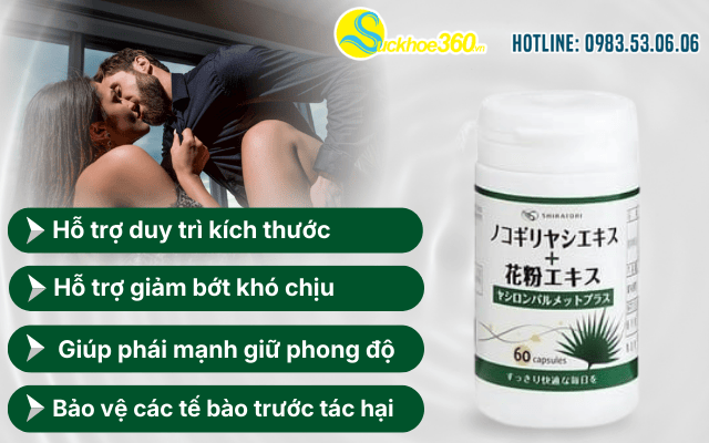 Khám phá công dụng của thảo dược trong Saw Palmetto Plus