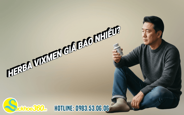 Viên uống Herba Vixmen giá bao nhiêu tiền?