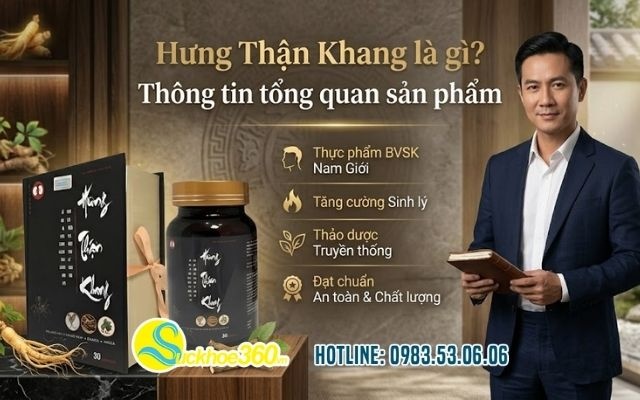 Hưng Thận Khang là gì? Thông tin tổng quan sản phẩm