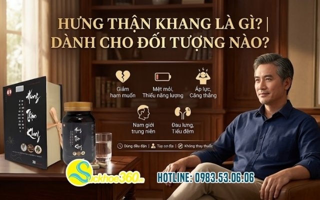 Hưng Thận Khang là gì? Dành cho đối tượng nào?