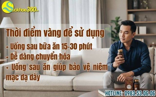 Thời điểm vàng uống Trường Xuân Vương lúc nào tốt nhất?