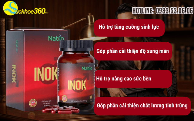Viên uống Inok có công dụng nổi bật gì?