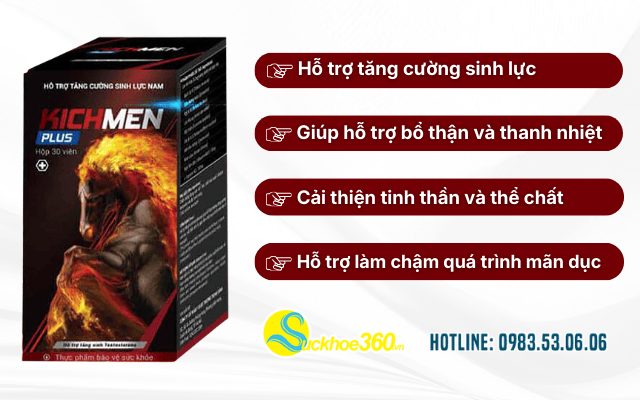 Kichmen Plus có an toàn cho người mãn dục sớm không?