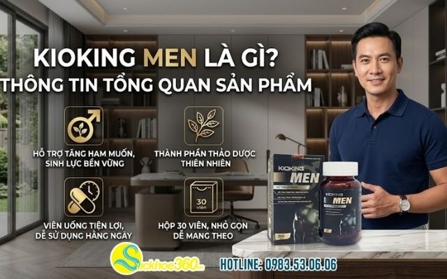 Kioking Men là gì? Thông tin tổng quan sản phẩm