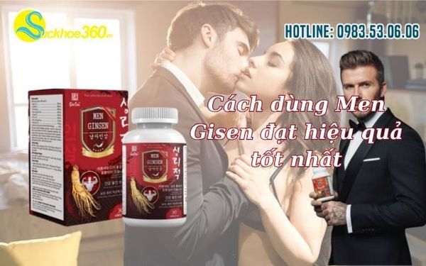 Công dụng của Men Gisen đối với nam giới