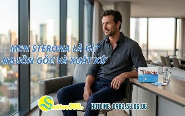 Men Sterona là gì? Nguồn gốc và xuất xứ