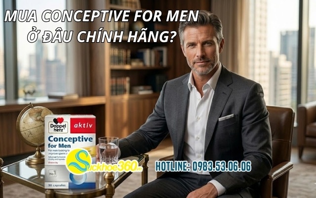 Mua Conceptive For Men ở đâu chính hãng?