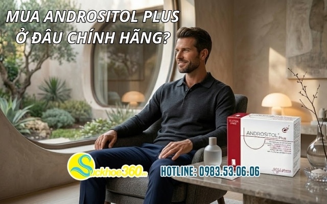 Mua Andrositol Plus ở đâu chính hãng?