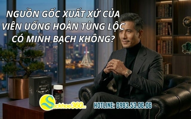 Nguồn gốc xuất xứ của viên uống Hoàn Tùng Lộc có minh bạch không?