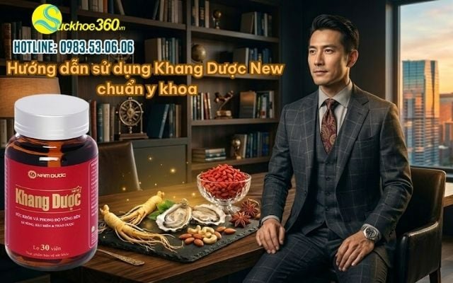 Hướng dẫn sử dụng Khang Dược New chuẩn y khoa