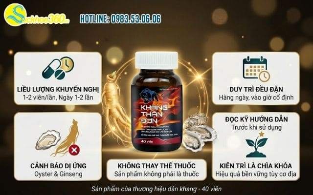 Những lưu ý quan trọng để sử dụng Khang Thận Đơn an toàn