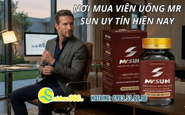 Nơi mua viên uống Mr Sun uy tín hiện nay