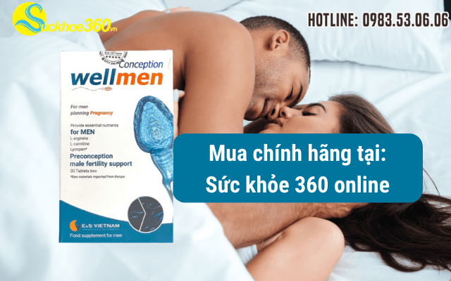 Wellmen Conception giá bao nhiêu? Mua ở đâu chính hãng