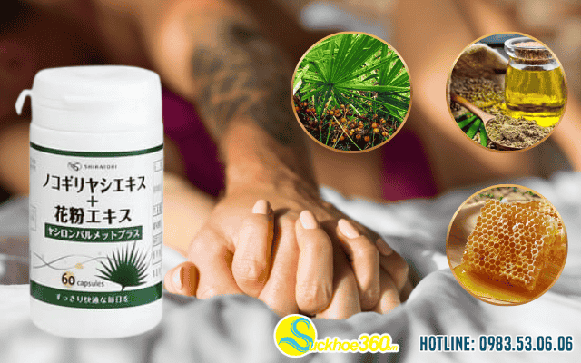 Thành phần chính của Saw Palmetto Plus Nhật Bản