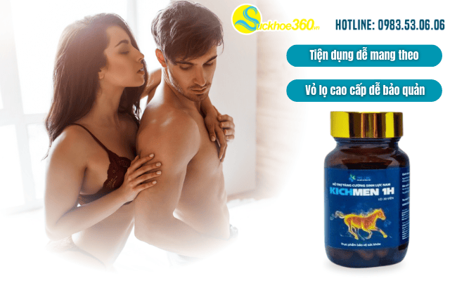 Review Kichmen 1H hộp 30 viên về tính tiện dụng và bảo quản