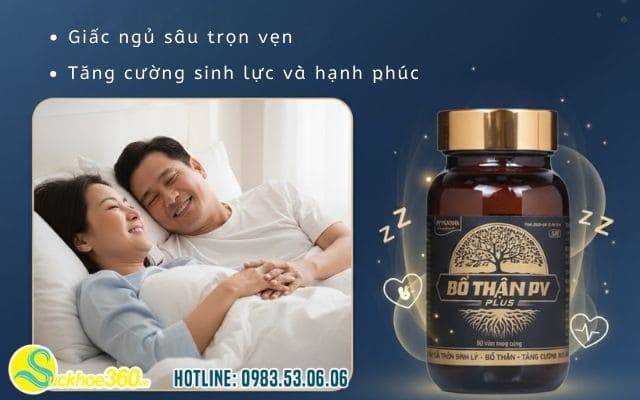 Review thực tế ngủ ngon hơn sau cuộc yêu nhờ Bổ Thận PV Plus