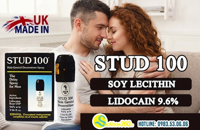 Thành phần chính của Stud 100 Spray