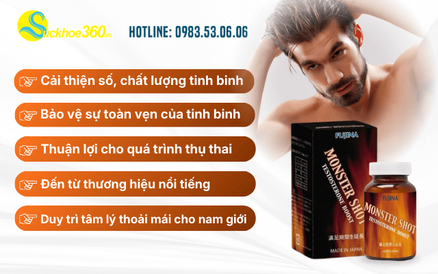 Tại sao nam giới nên chọn Monster Shot Fujina cho kế hoạch sinh con?