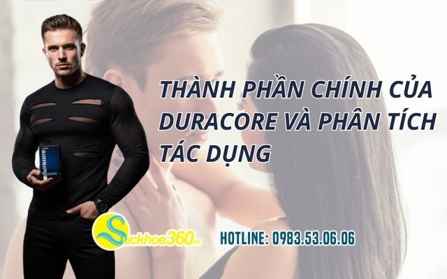Thành phần chính của Duracore và phân tích tác dụng