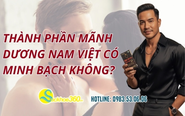 Thành phần Mãnh Dương Nam Việt có minh bạch không?